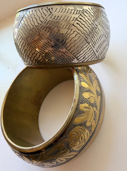 Brass Bangles (Pair)