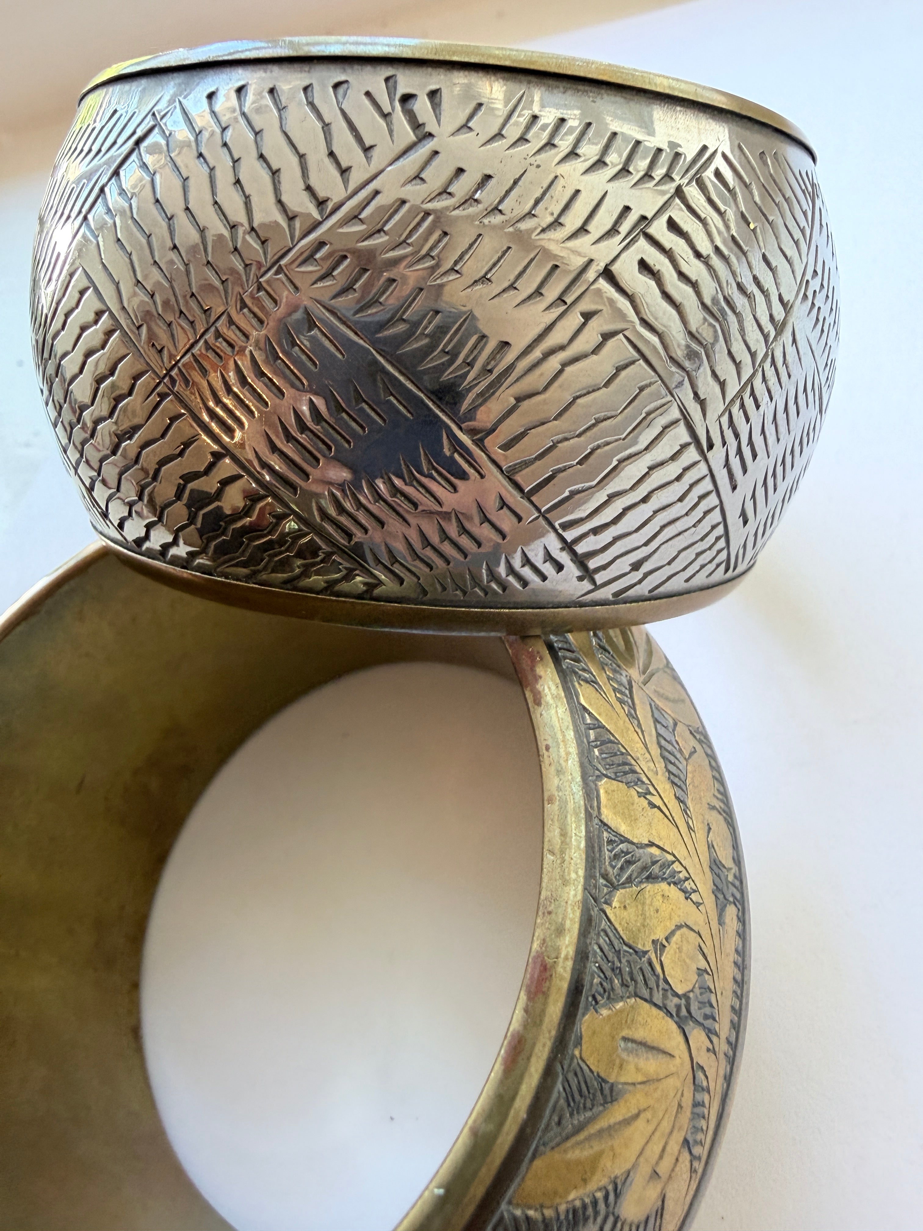 Brass Bangles (Pair)