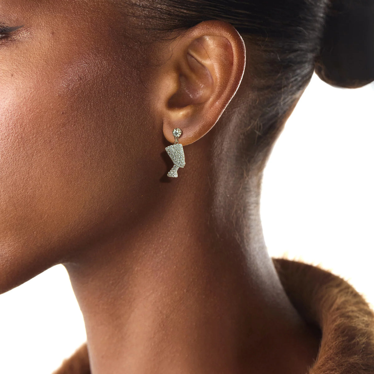 Nefertiti Dangle Earring