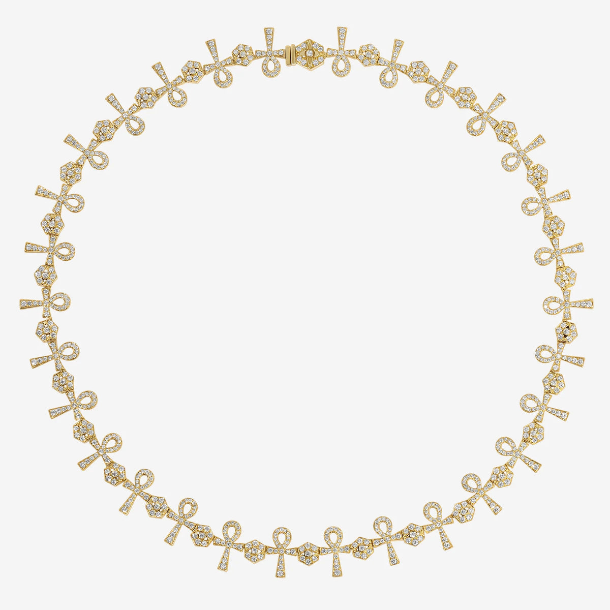 Ankh Eternity Necklace