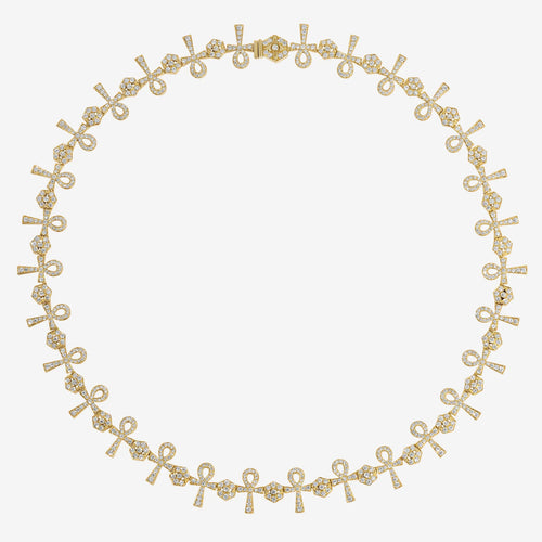 Ankh Eternity Necklace
