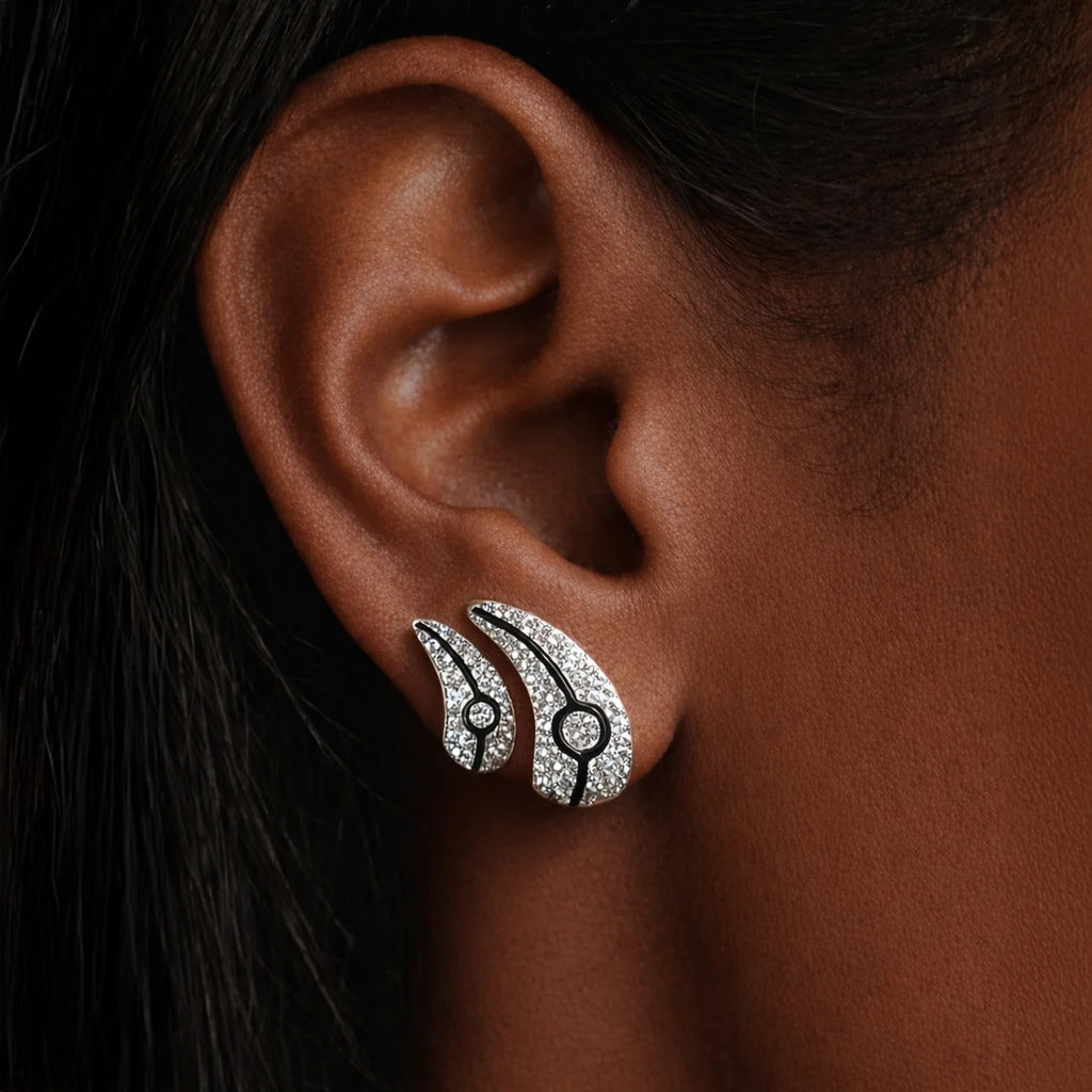 Comet Stud Earrings - Large