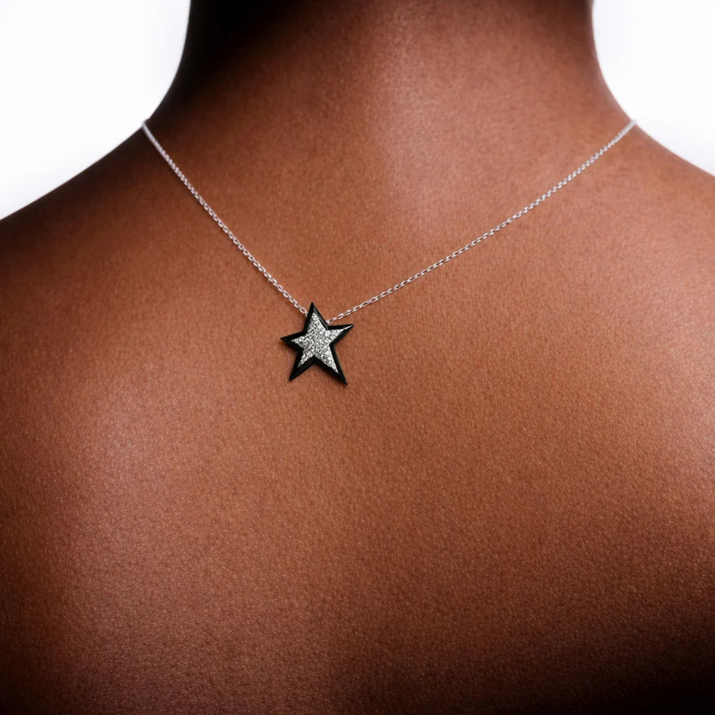 Falling Star Pendant Necklace