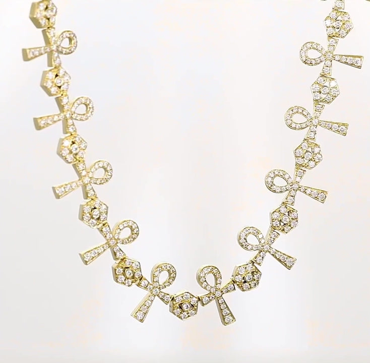 Ankh Eternity Necklace