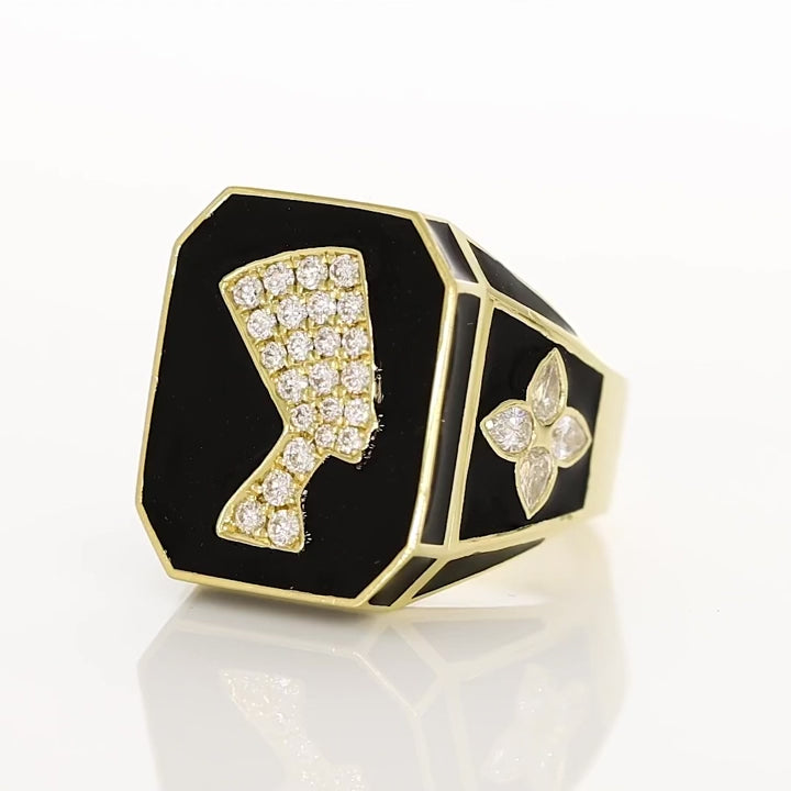 Nefertiti Signet Ring