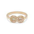 Two Birthstone Signet Ring